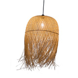 Maxbell Bamboo Pendant Light Lamp Shade Hanging Chandelier for Hotel Restaurant Bar
