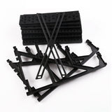 Maxbell Cat Pet Ramp Ladder Washable Dog 3 Steps Ladder for Climbing up Dogs Coffee