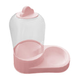 Maxbell Automatic Pet Feeder Food Bowls Food Dispenser Kitten Waterer Bunny Dish Pink Food