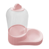 Maxbell Automatic Pet Feeder Food Bowls Food Dispenser Kitten Waterer Bunny Dish Pink Food