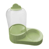 Maxbell Automatic Pet Feeder Food Bowls Food Dispenser Kitten Waterer Bunny Dish Green Food