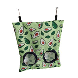 Maxbell Bunny Guinea Hay Storage Feeding Bags Practical Waterproof Surface Avocado Size S