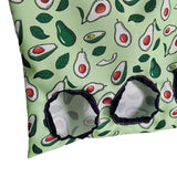 Maxbell Bunny Guinea Hay Storage Feeding Bags Practical Waterproof Surface Avocado Size L