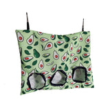 Maxbell Bunny Guinea Hay Storage Feeding Bags Practical Waterproof Surface Avocado Size L