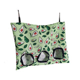 Maxbell Bunny Guinea Hay Storage Feeding Bags Practical Waterproof Surface Avocado Size L