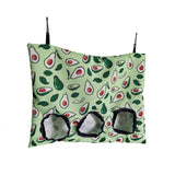 Maxbell Bunny Guinea Hay Storage Feeding Bags Practical Waterproof Surface Avocado Size L