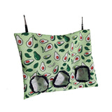 Maxbell Bunny Guinea Hay Storage Feeding Bags Practical Waterproof Surface Avocado Size L