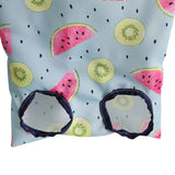 Maxbell Bunny Guinea Hay Storage Feeding Bags Practical Waterproof Surface Watermelon Size S