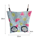 Maxbell Bunny Guinea Hay Storage Feeding Bags Practical Waterproof Surface Watermelon Size S