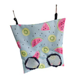 Maxbell Bunny Guinea Hay Storage Feeding Bags Practical Waterproof Surface Watermelon Size S