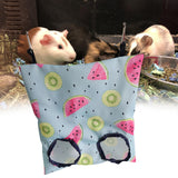 Maxbell Bunny Guinea Hay Storage Feeding Bags Practical Waterproof Surface Watermelon Size S