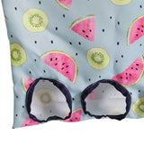 Maxbell Bunny Guinea Hay Storage Feeding Bags Practical Waterproof Surface Watermelon Size L