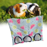 Maxbell Bunny Guinea Hay Storage Feeding Bags Practical Waterproof Surface Watermelon Size L