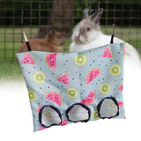 Maxbell Bunny Guinea Hay Storage Feeding Bags Practical Waterproof Surface Watermelon Size L