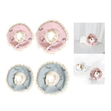 Maxbell Recovery Collar Pets Collar Guinea Pigs Anti Bite Lick Hamster Cone Collar Pink S