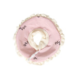 Maxbell Recovery Collar Pets Collar Guinea Pigs Anti Bite Lick Hamster Cone Collar Pink L