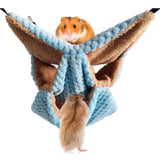 Maxbell Hamster Swinging Bed Ferret Small Animals Mice Rat Pet Cage Hanging Hammock Blue