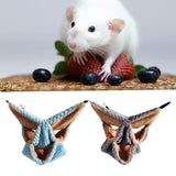 Maxbell Hamster Swinging Bed Ferret Small Animals Mice Rat Pet Cage Hanging Hammock Blue