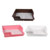 Maxbell Pet Dog Toilet Puppy Training Potty Tray Removable Anti Splashing Indoor Coffee