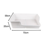 Maxbell Pet Dog Toilet Puppy Training Potty Tray Removable Anti Splashing Indoor White