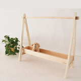 Maxbell Pet Clothes Rack Display Stand Garment Racks Wooden for Toys Shoes Cats