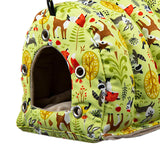 Maxbell Parrot Cage Hanging Hammock Birdhouse Comfortable Bird Nest for Hamster S