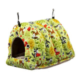 Maxbell Parrot Cage Hanging Hammock Birdhouse Comfortable Bird Nest for Hamster S