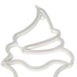 Maxbell Ice Cream Neon Sign Lights 8 Light Modes Wall Hanging Decor Outdoor White Pink