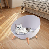 Maxbell Cat Bed Warm Non Slip Dog House Removable Kennel Pet Supplies