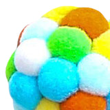 Maxbell Cat Toy Balls with Bells Soft Indoor Cats Kitty Kitten Interactive Cat Toys Orange Green Blue
