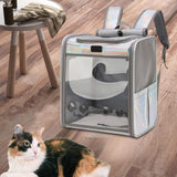 Maxbell Portable Cat Carrier Backpack Travel Bag Carrying Bag Outdoor for Puppy Colorful
