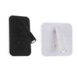 Maxbell Rotatable Wall Lamp Nordic Style Home Switch Adjustable Sconce Lamp Corridor black