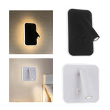 Maxbell Rotatable Wall Lamp Nordic Style Home Switch Adjustable Sconce Lamp Corridor black