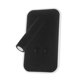 Maxbell Rotatable Wall Lamp Nordic Style Home Switch Adjustable Sconce Lamp Corridor black