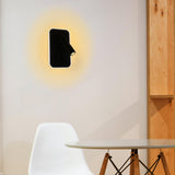Maxbell Rotatable Wall Lamp Nordic Style Home Switch Adjustable Sconce Lamp Corridor black