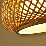 Maxbell Rattan Lamp Shade Lighting Ceiling Chandeliers for Bar living Room
