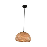 Maxbell Rattan Lamp Shade Lighting Ceiling Chandeliers for Bar living Room