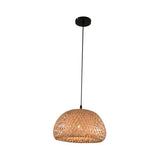 Maxbell Rattan Lamp Shade Lighting Ceiling Chandeliers for Bar living Room