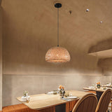 Maxbell Rattan Lamp Shade Lighting Ceiling Chandeliers for Bar living Room