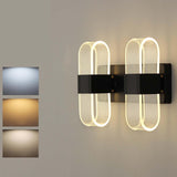 Maxbell wall Sconce light Decor Lights Decor Fixture Bedside Hallway Black Vertical