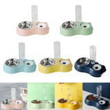Maxbell Feeding Dishes Food and Water Feeder Water Bowl Pet Bowl for Pet Supplies pink