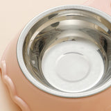 Maxbell Feeding Dishes Food and Water Feeder Water Bowl Pet Bowl for Pet Supplies pink