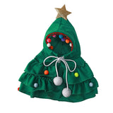 Maxbell Pet Christmas Costume Set Christmas Tree Outfits for Pet Festival Supplies M