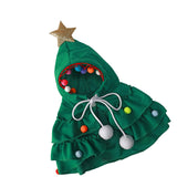 Maxbell Pet Christmas Costume Set Christmas Tree Outfits for Pet Festival Supplies M
