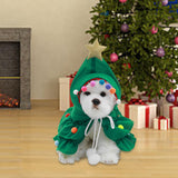 Maxbell Pet Christmas Costume Set Christmas Tree Outfits for Pet Festival Supplies M