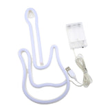 Maxbell Fashion Guitar LED Neon Lights Reusable for Room Holiday Wall Decoration