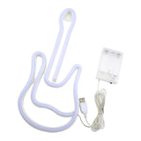 Maxbell Fashion Guitar LED Neon Lights Reusable for Room Holiday Wall Decoration