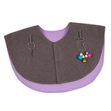 Maxbell Parrot Anti Scratch Shoulder Protector Anti Bite for Macaws Cockatiel Budgie violet