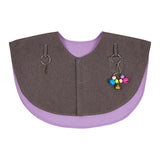 Maxbell Parrot Anti Scratch Shoulder Protector Anti Bite for Macaws Cockatiel Budgie violet