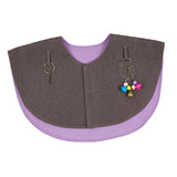 Maxbell Parrot Anti Scratch Shoulder Protector Anti Bite for Macaws Cockatiel Budgie violet